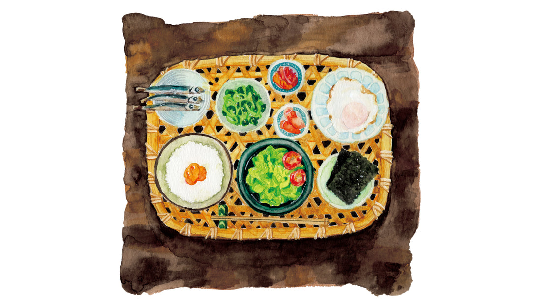 〈 あの人の朝ごはん 〉031 ホカホカごはんとおかず − フォトグラファー・衛藤キヨコ