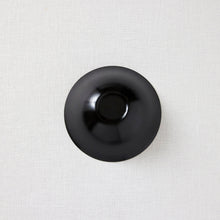 画像をギャラリービューアに読み込む, 後藤睦 葉反鉢4.5寸黒漆
