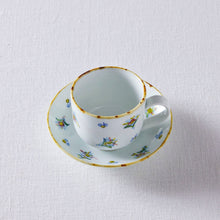 画像をギャラリービューアに読み込む, TATA pottery studio(田中大輝) 絵付扇花紋ソーサー
