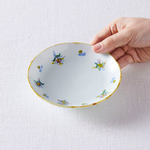 画像をギャラリービューアに読み込む, TATA pottery studio(田中大輝) 絵付扇花紋ソーサー

