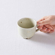 画像をギャラリービューアに読み込む, 田中大輝 粉引カップ
